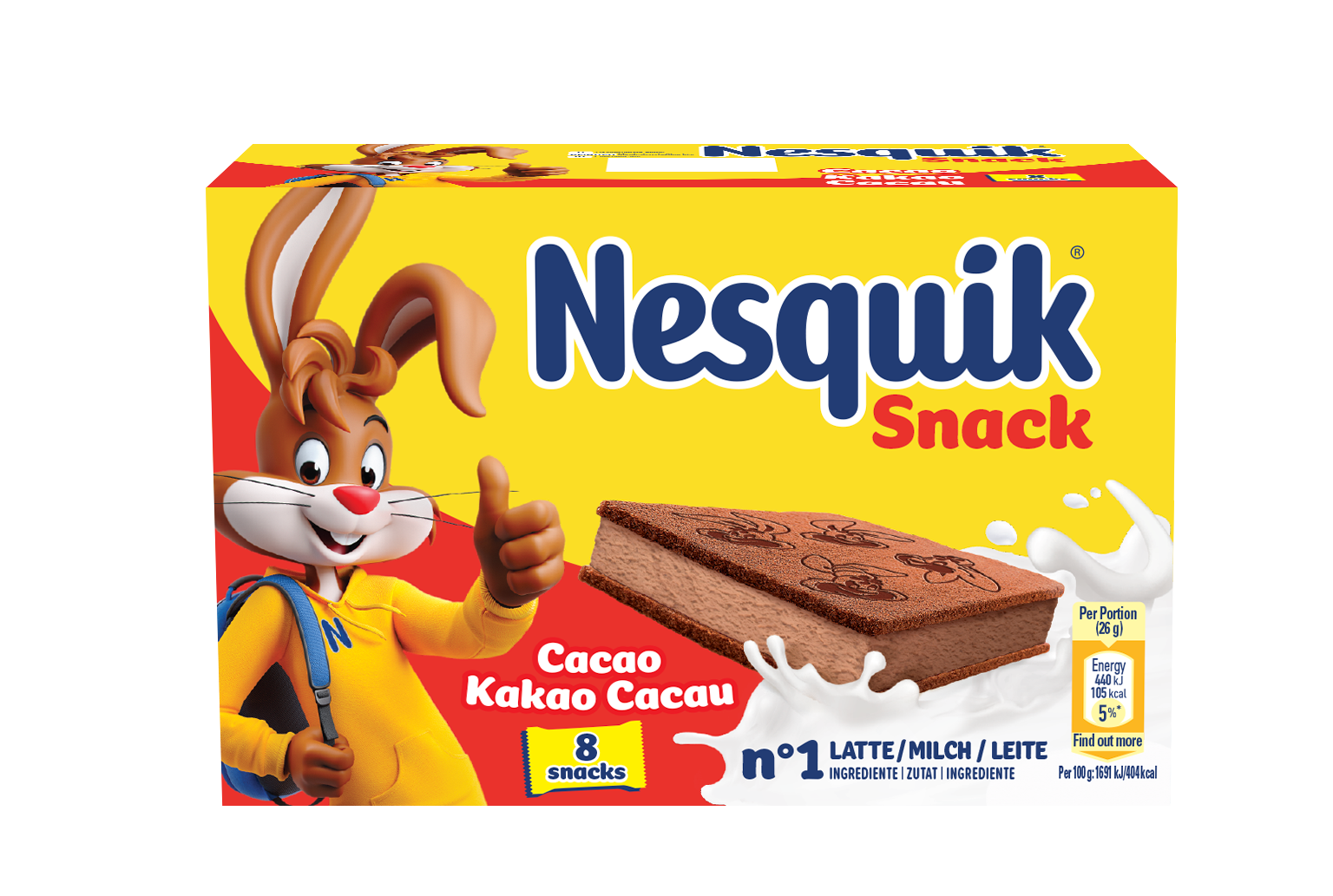 NESQUIK Snack Kakao NESQUIK Deutschland